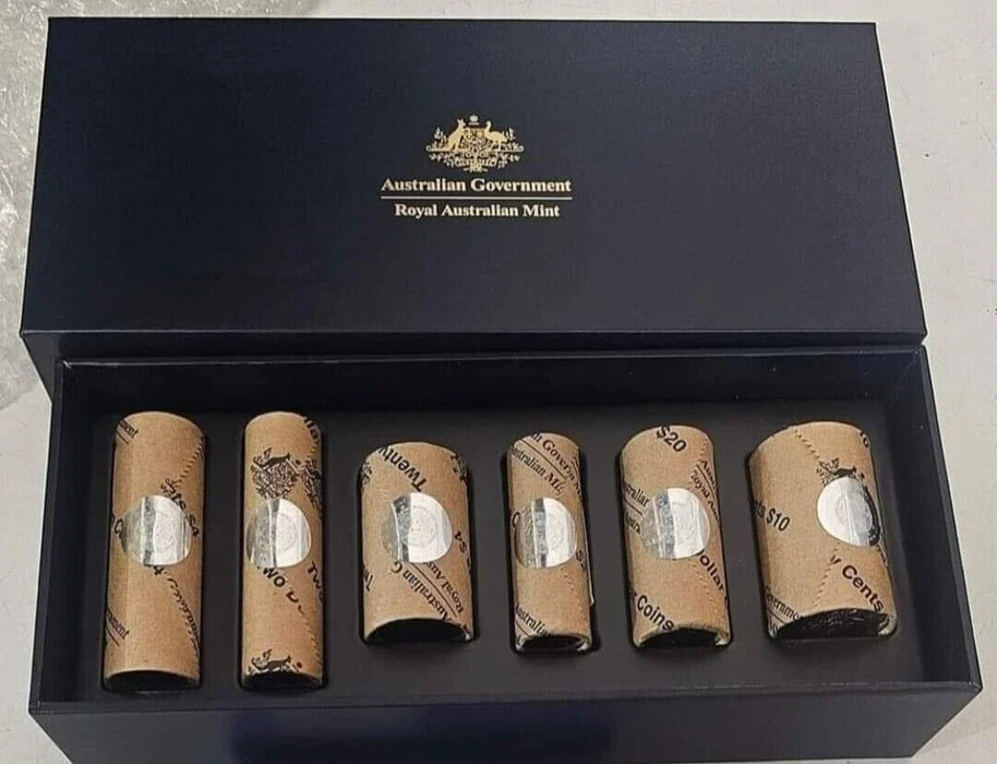 2026 Coin Roll Set Premium Royal Australian Mint 5c 10c 20c 50c $1 $2