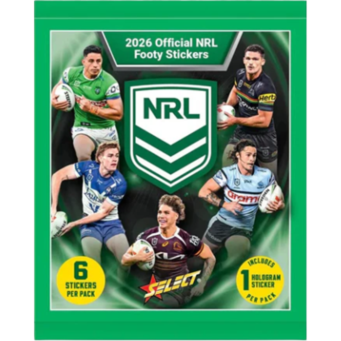 2026 NRL FOOTY STICKERS