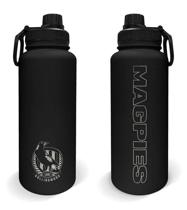 Collingwood Magpies AFL Stainless Steel Double Walled Water Drink Bottle