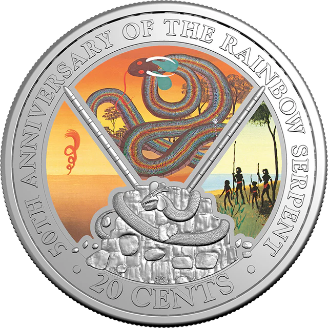 The Rainbow Serpent 50th Anniversary Edition with Copper-Nickel Coin