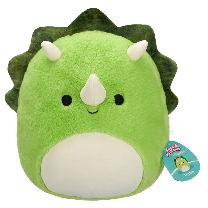 Squishmallows Fuzzamallows Triceratops Tristan
