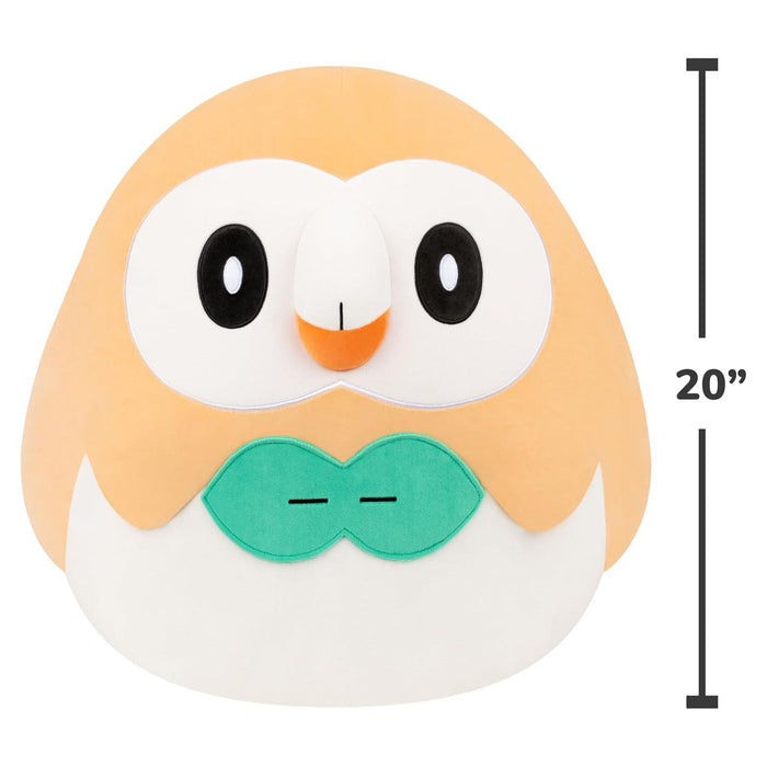 Squishmallows Pokemon Rowlet 20-in Jumbo Plush