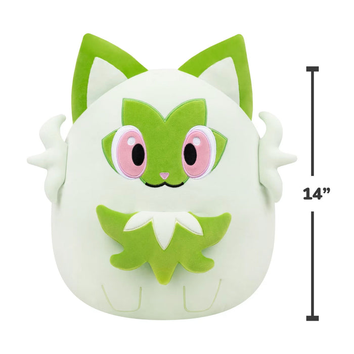 Squishmallows Pokemon Sprigatito 14" Plush