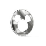 DISNEY MICKEY MOUSE ICONIC SILHOUETTES PURE SILVER COLLECTIBLE 1/2 OZ